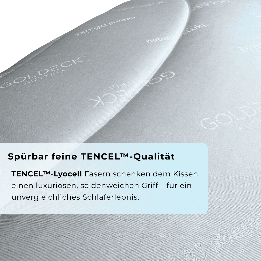 ECO Vital Naturfaser Deluxe Kopfkissen 2-in-1