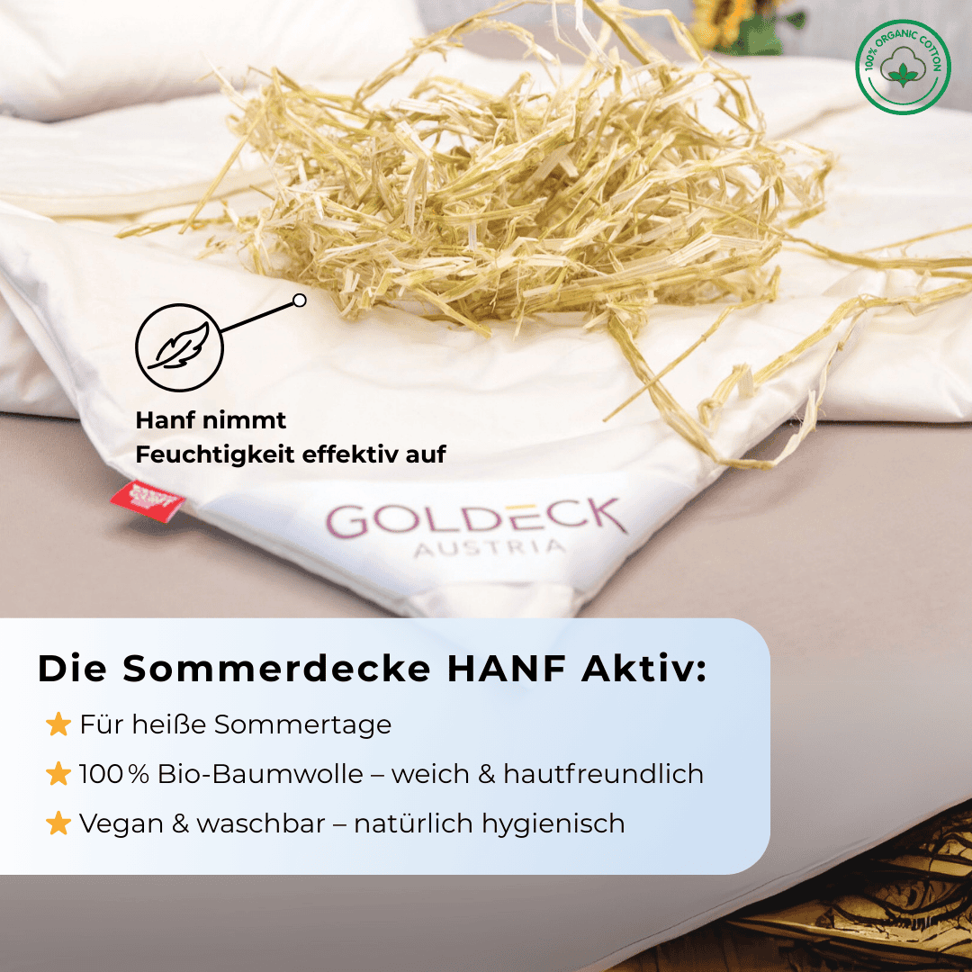 Sommerdecke Select HANF AKTIV