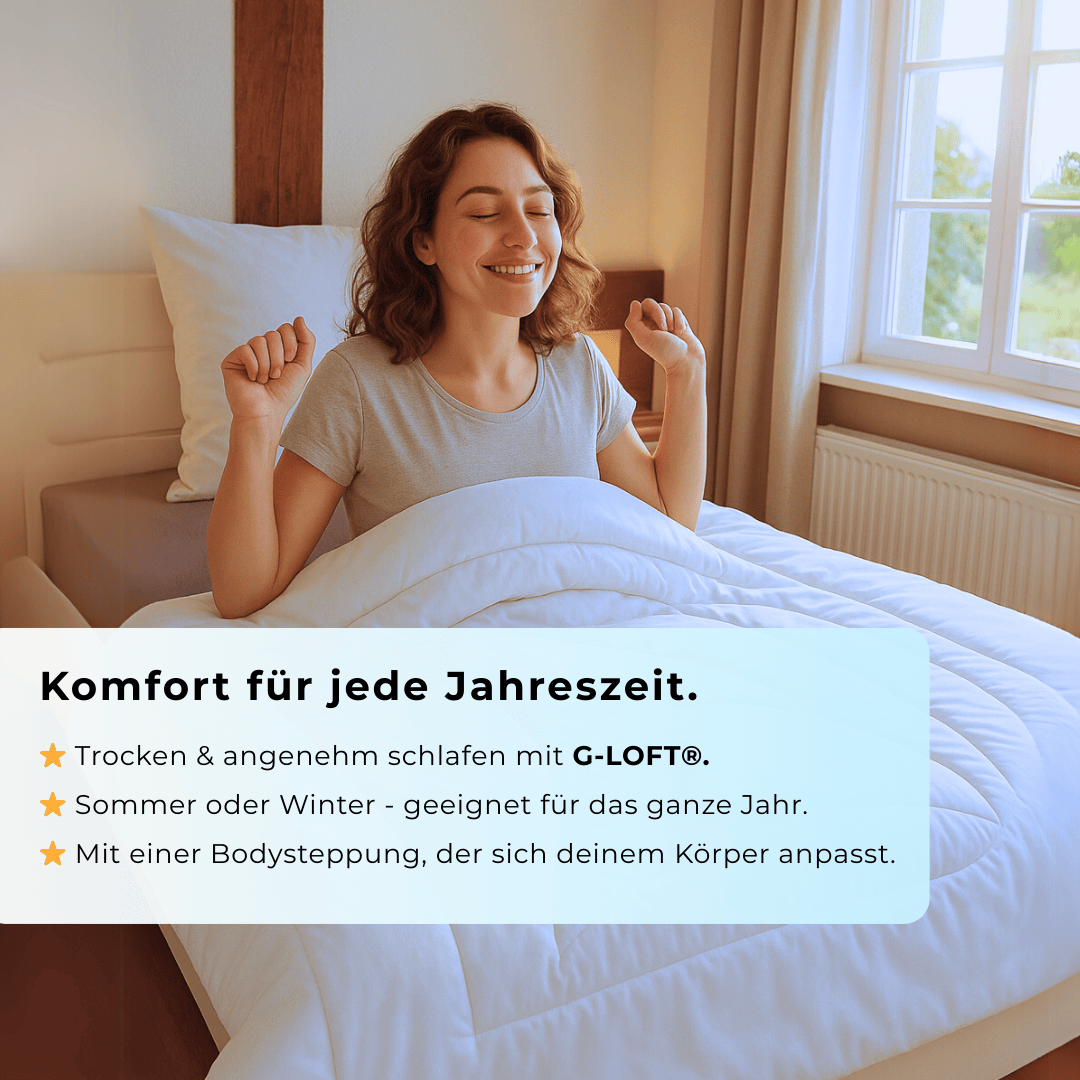 ECO Vital Ganzjahresdecke - Body Steppung