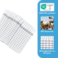 OEKO-TEX-zertifiziertes kariertes Geschirrtuch aus 100 % Baumwolle mit einem Materialgewicht von 260 g/m².