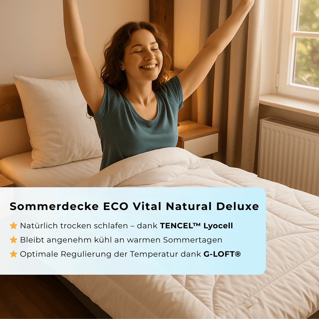 Sommerdecke ECO Vital Natural Deluxe